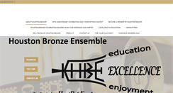 Desktop Screenshot of houstonbronze.com